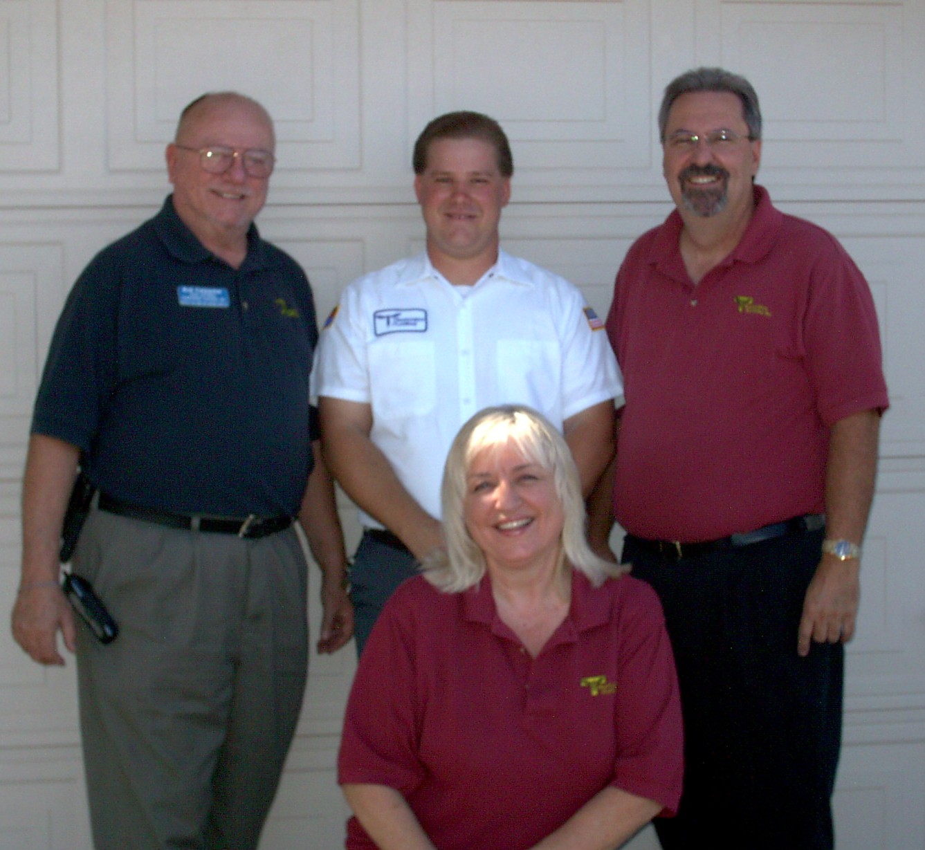 Bob Carpenter, Joseph Skok, Joe Skok Sr. and Jackie Marx